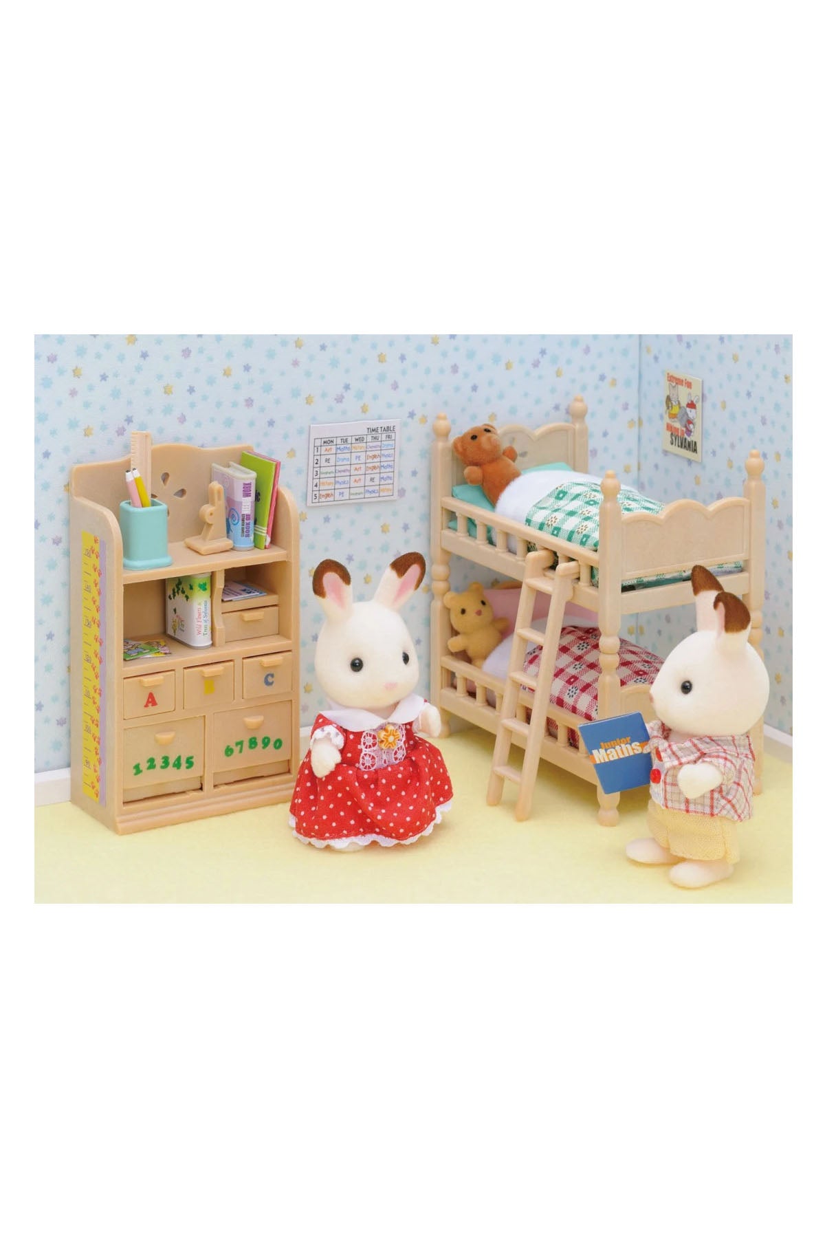 Sylvanian families bedroom furniture set online