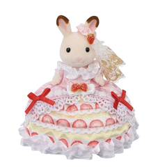 Sylvanian Families Freya’nın Doğum Günü Çilekli Pasta Elbisesi 5847