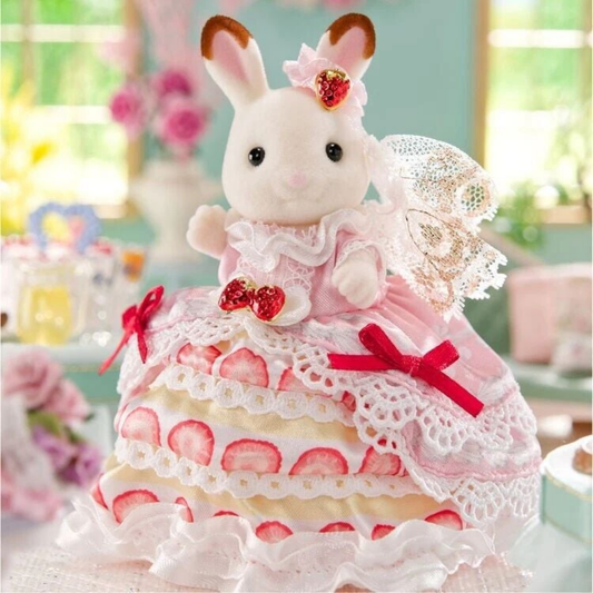 Sylvanian Families Freya’nın Doğum Günü Çilekli Pasta Elbisesi 5847