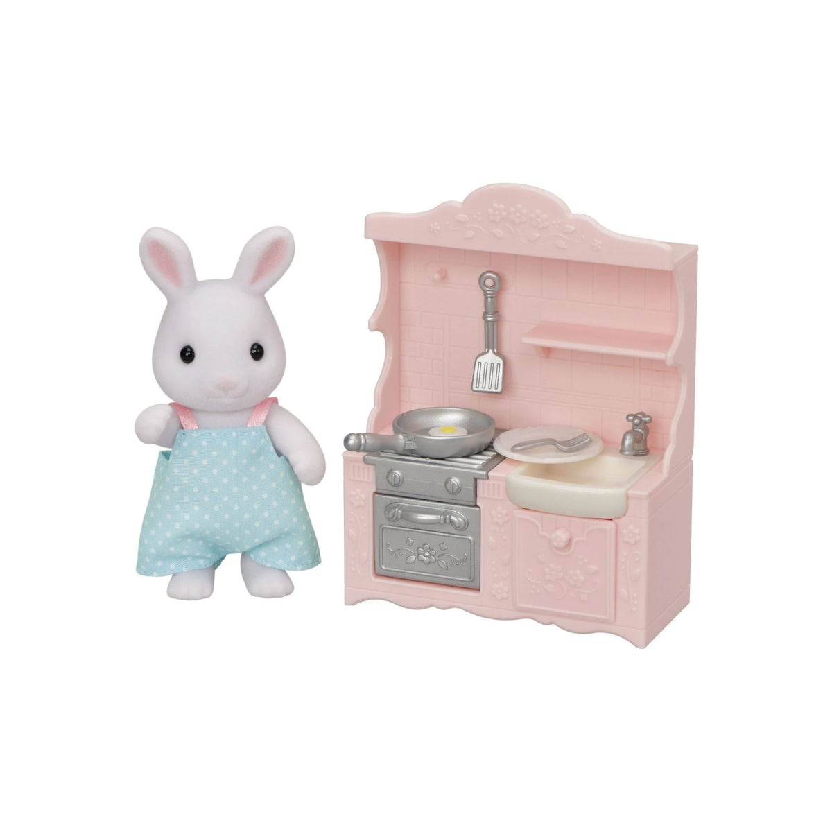 Sylvanian Families Kar Tavşanı Babanın Yemek Pişirme Seti 5678