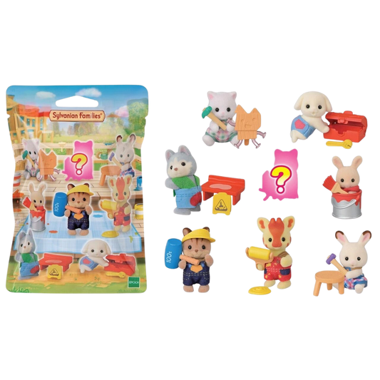 Sylvanian Families Mini Figür İnşaat Serisi