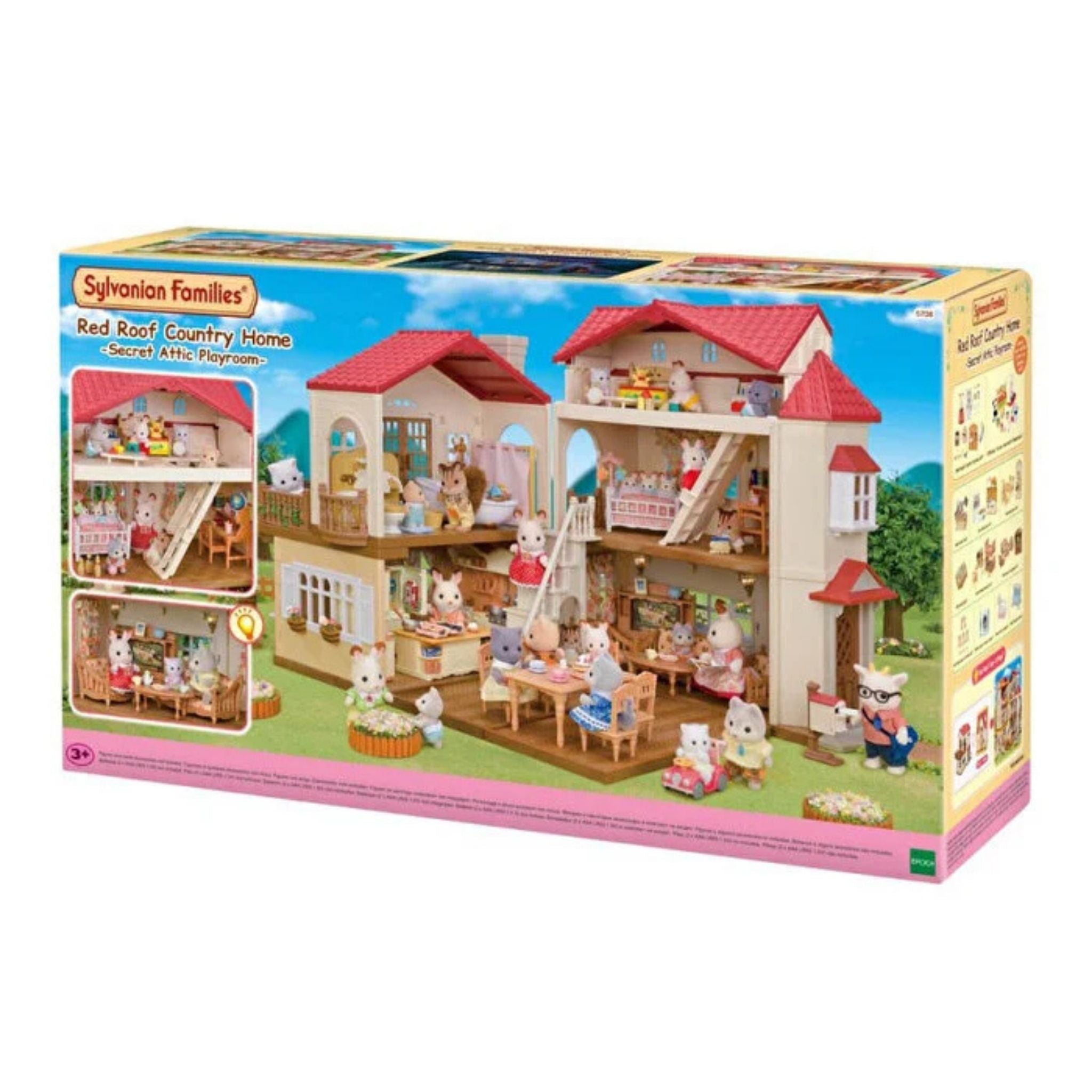 Sylvanian Families Oyun Odalı Işıklı Şehir Evi