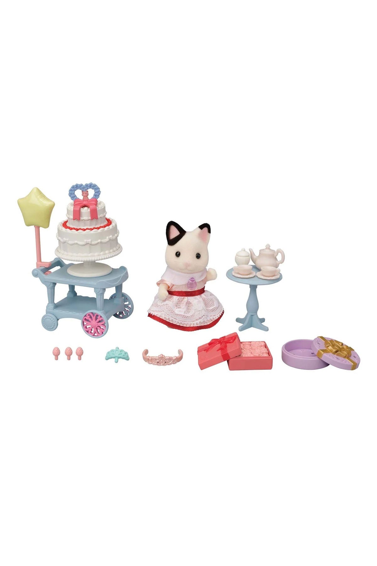 Sylvanian Families Parti Zamanı Oyun Seti -Smokin Kedi Kız