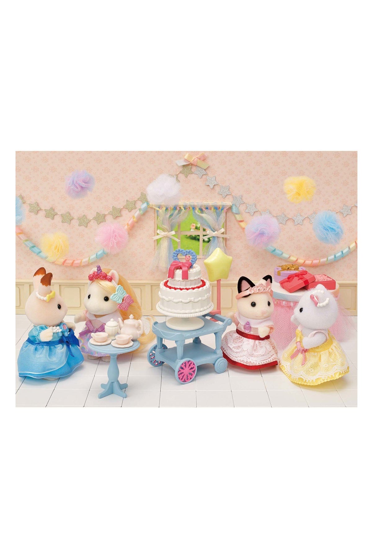 Sylvanian Families Parti Zamanı Oyun Seti -Smokin Kedi Kız