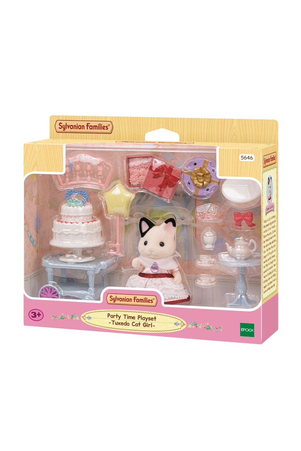 Sylvanian Families Parti Zamanı Oyun Seti -Smokin Kedi Kız