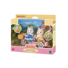 Sylvanian Families Tandem Bisiklet Seti Husky Kardeşler 5637