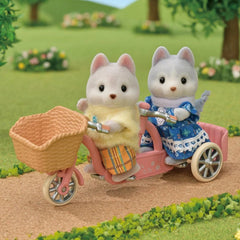 Sylvanian Families Tandem Bisiklet Seti Husky Kardeşler 5637