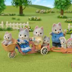 Sylvanian Families Tandem Bisiklet Seti Husky Kardeşler 5637