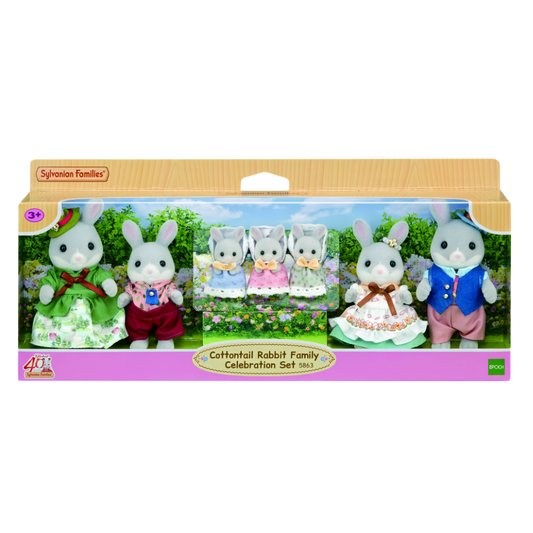 Sylvanian Families Tavşan Ailesi Kutlama Seti 5863