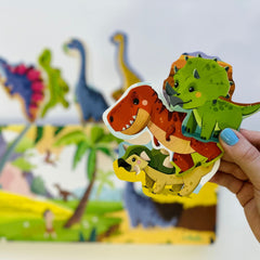 Sincap Kitap Tadını Çıkar Karşınızda Dinozorlar