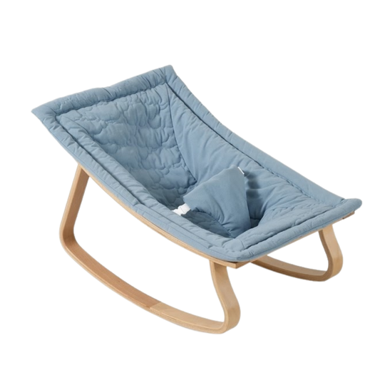 Tahterevalli Evo Ana Kucağı Natürel Mavi