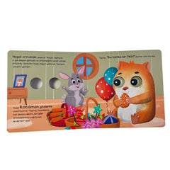 Sincap Kitap Tavşan Taptap ve Sevimli Dostları Bu Kocaman Gözler Kimin?