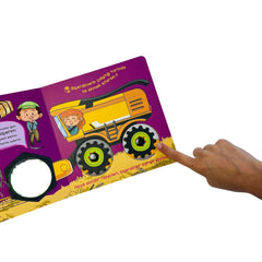 Sincap Kitap Tekerlekler İş Başında Çalışkan Çiftlik Araçlarım