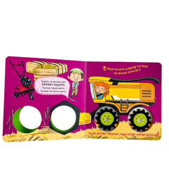 Sincap Kitap Tekerlekler İş Başında Çalışkan Çiftlik Araçlarım