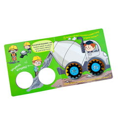 Sincap Kitap Tekerlekler İş Başında İşkolik İnşaat Araçlarım