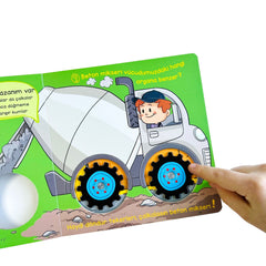 Sincap Kitap Tekerlekler İş Başında İşkolik İnşaat Araçlarım