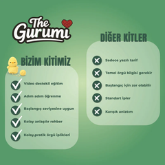 The Gurumi Tavşan Örgü Öğrenme Kiti