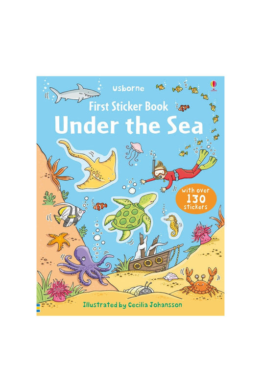 The Usborne First Sticker Bk Under The Sea