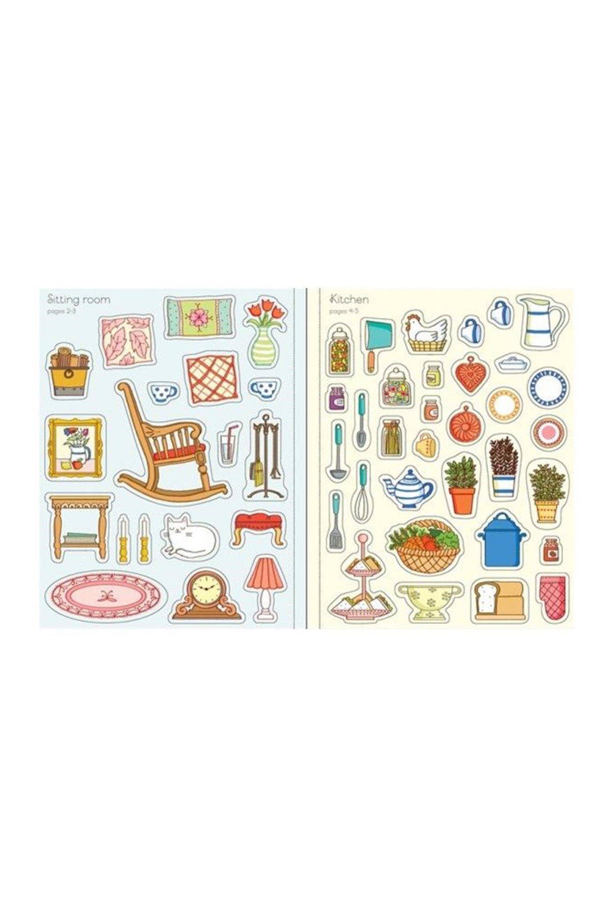 The Usborne First Sticker Book Dolls House