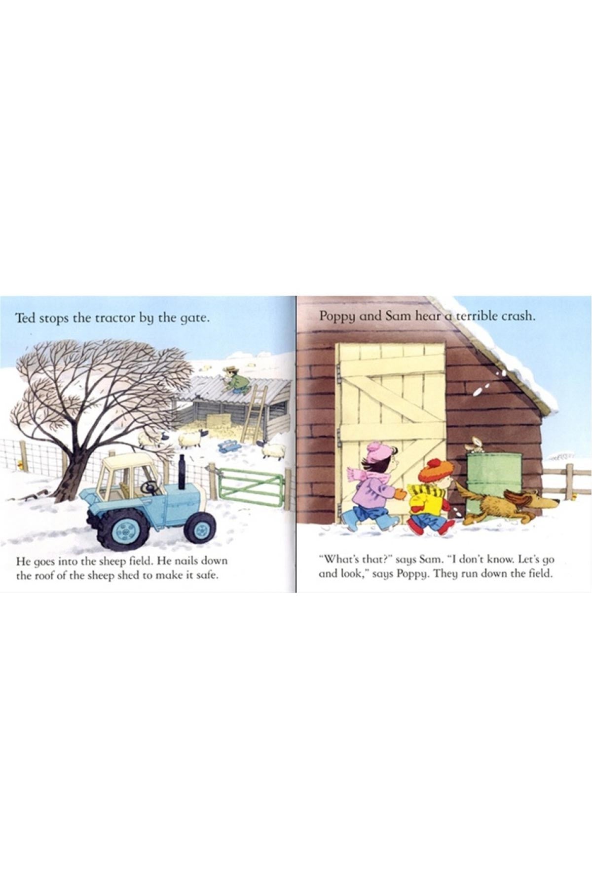 The Usborne Fyt Tractor In Trouble - Welcome Baby