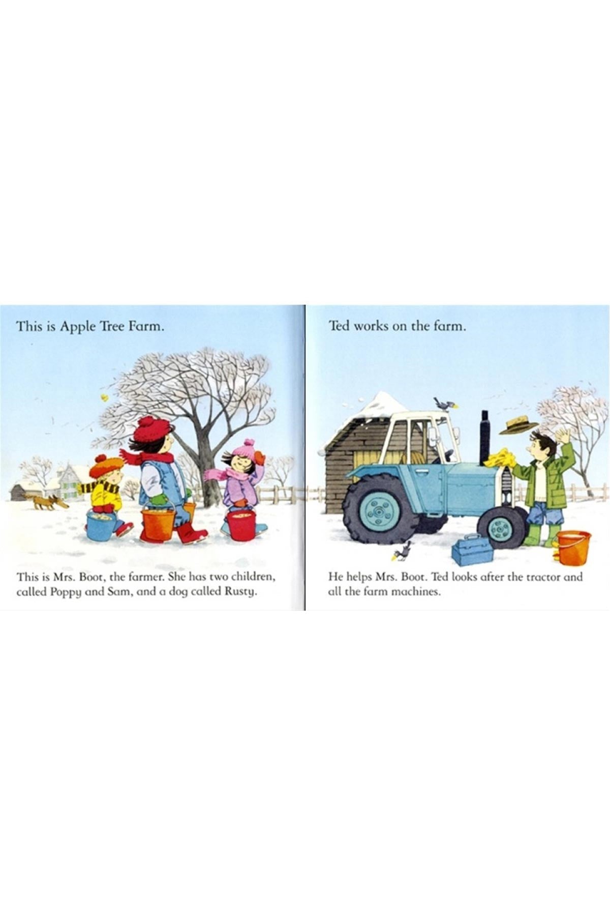 The Usborne Fyt Tractor In Trouble - Welcome Baby