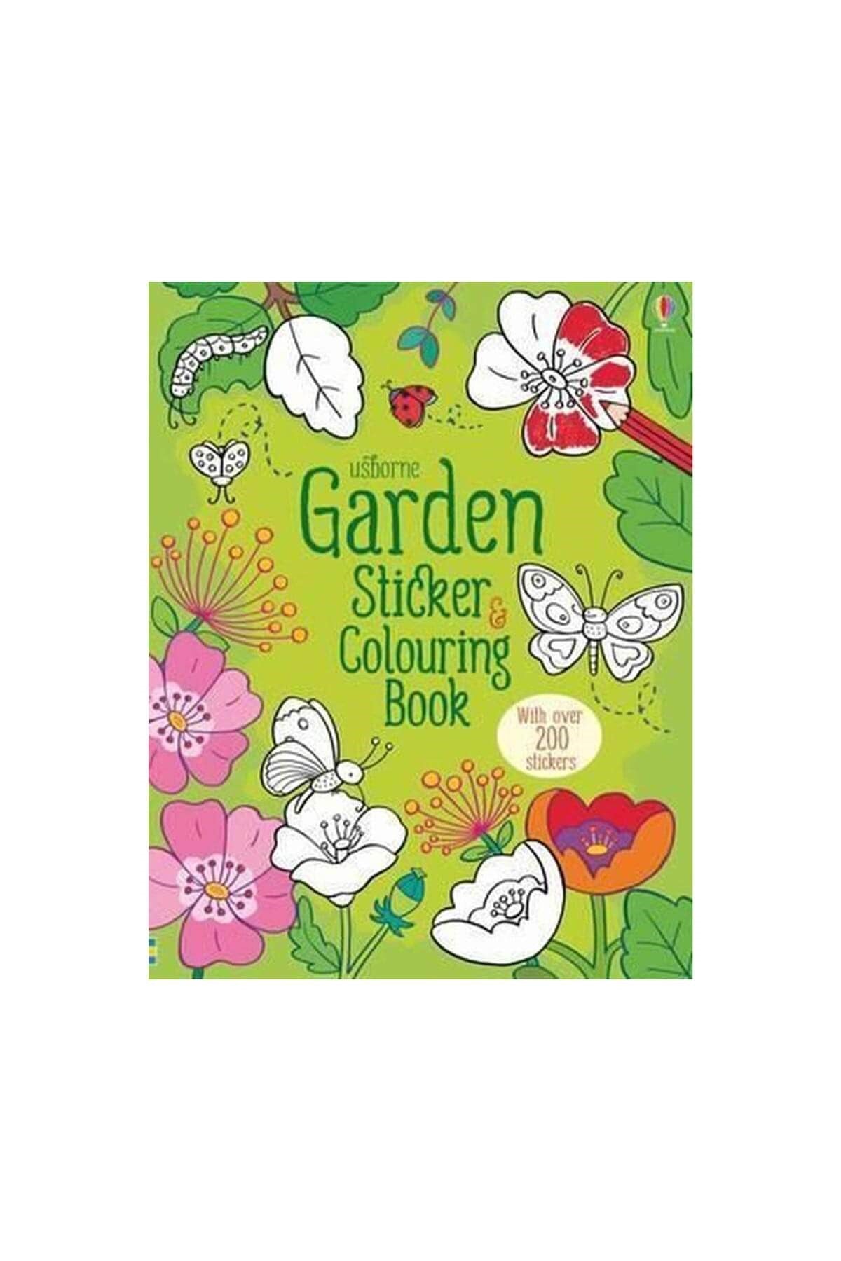 The Usborne Garden Sticker & Colouring Book - Welcome Baby