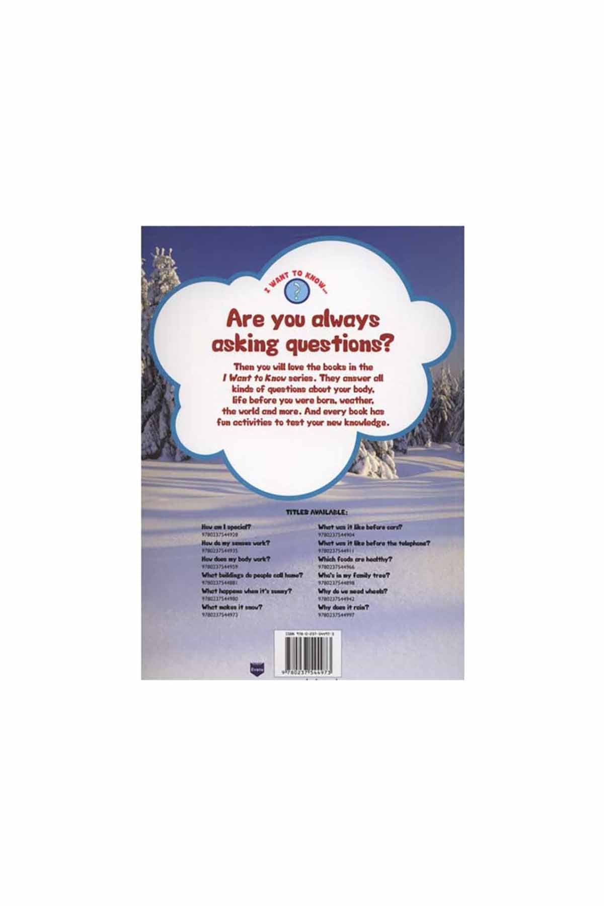 The Usborne I Want To Know What Makes It Snow - Welcome Baby