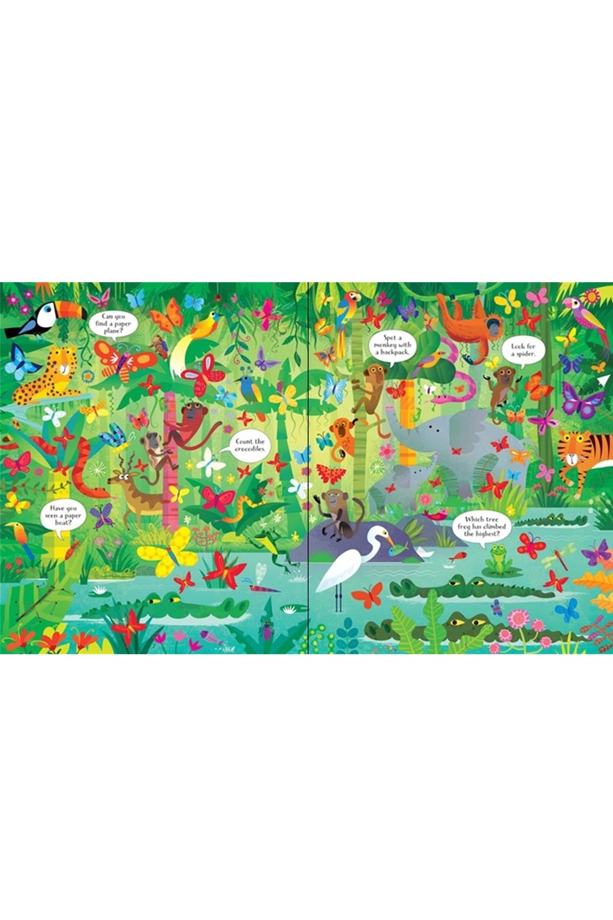 The Usborne Look And Find Jungle - Welcome Baby