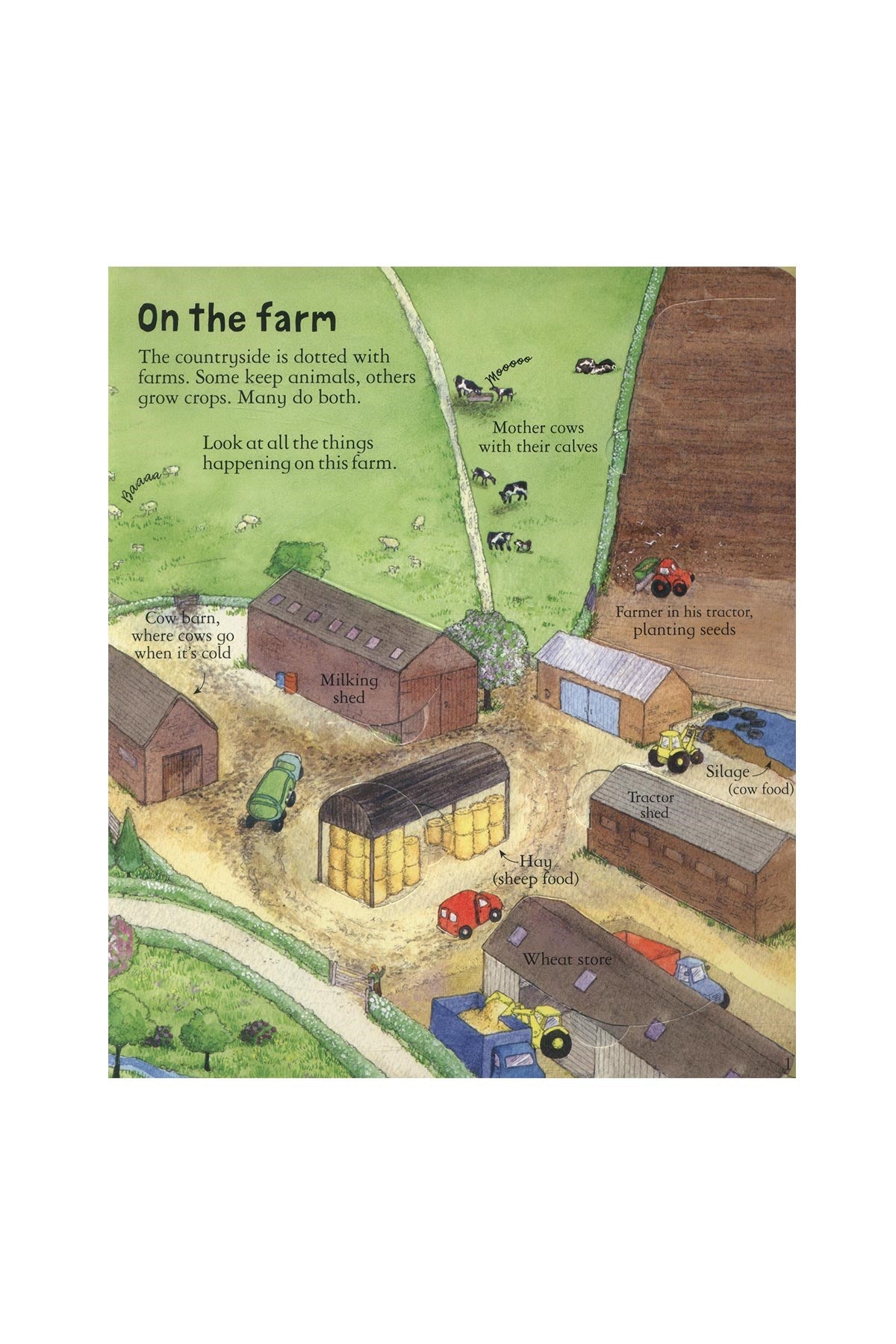 The Usborne Look Inside A Farm