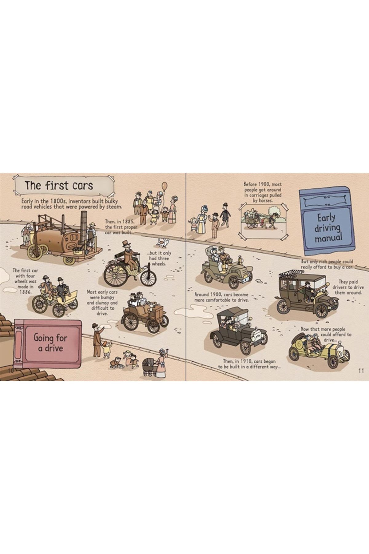 The Usborne Look Inside Cars