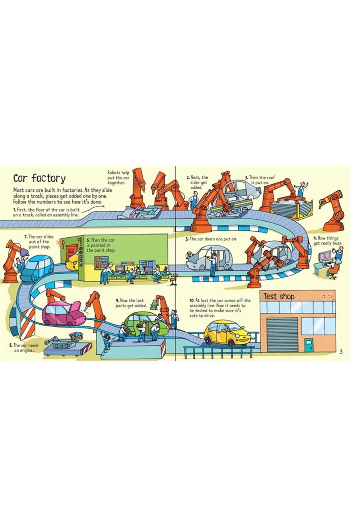 The Usborne Look Inside Cars