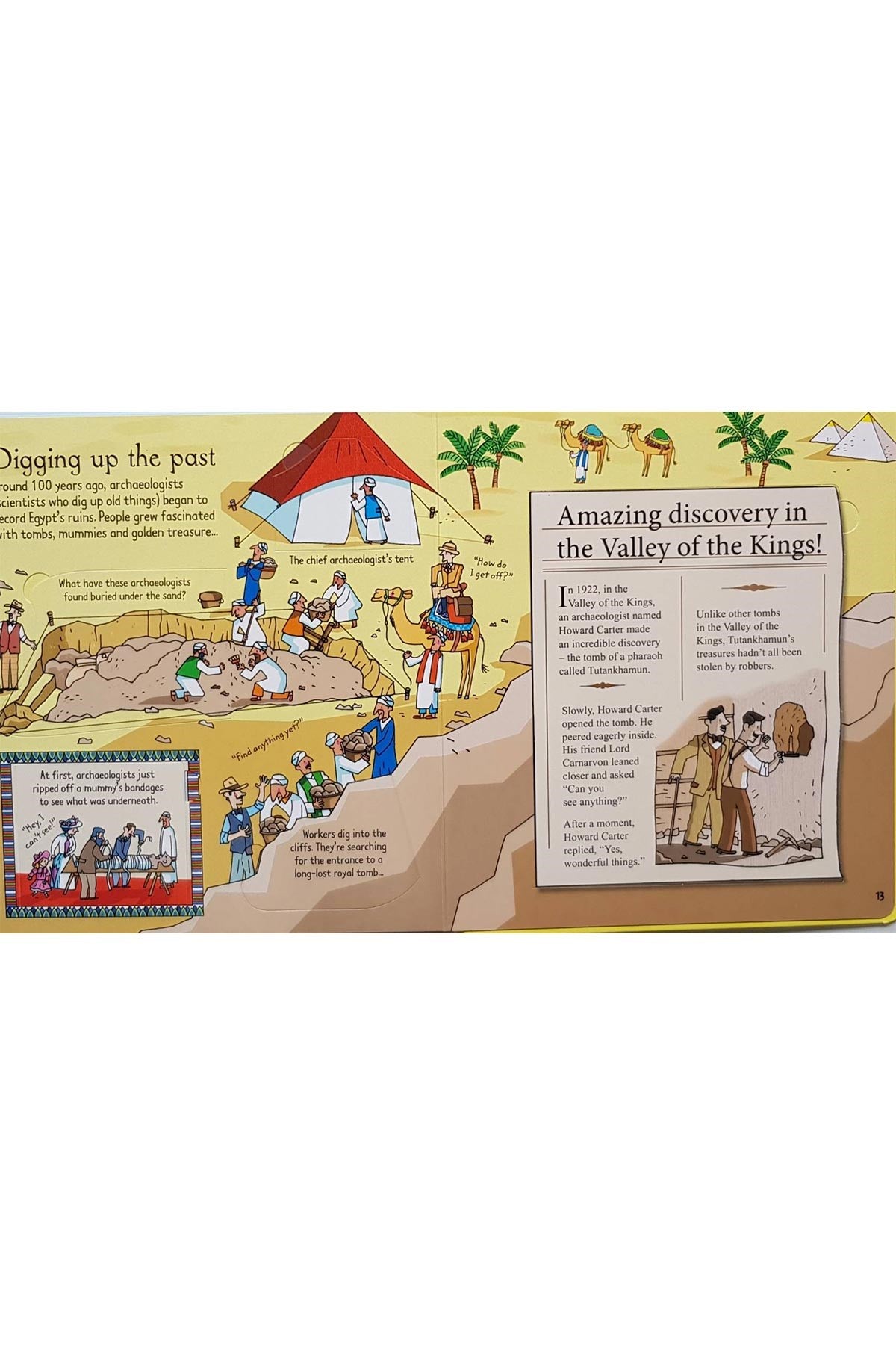 The Usborne Look Inside Mummies & Pyramids