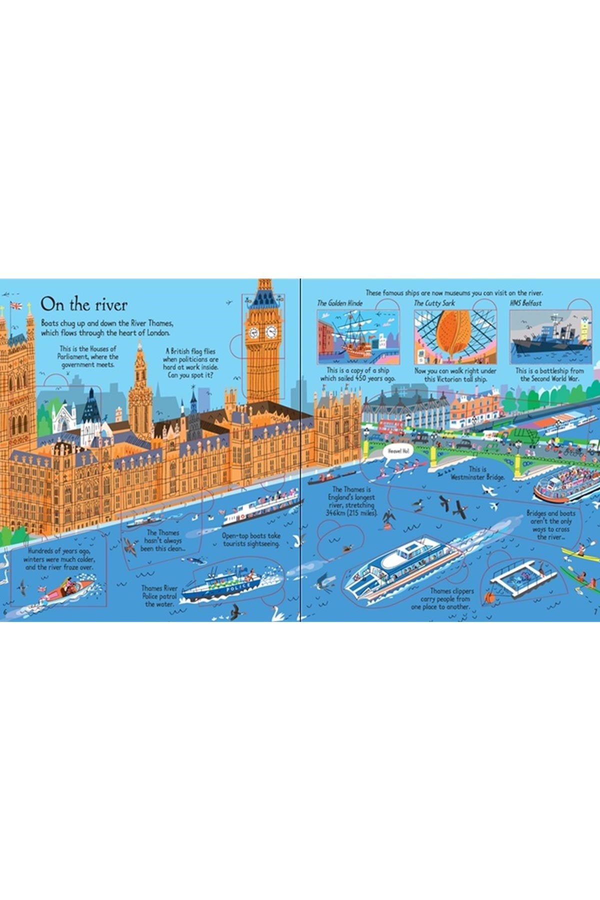 The Usborne Look Inside the London