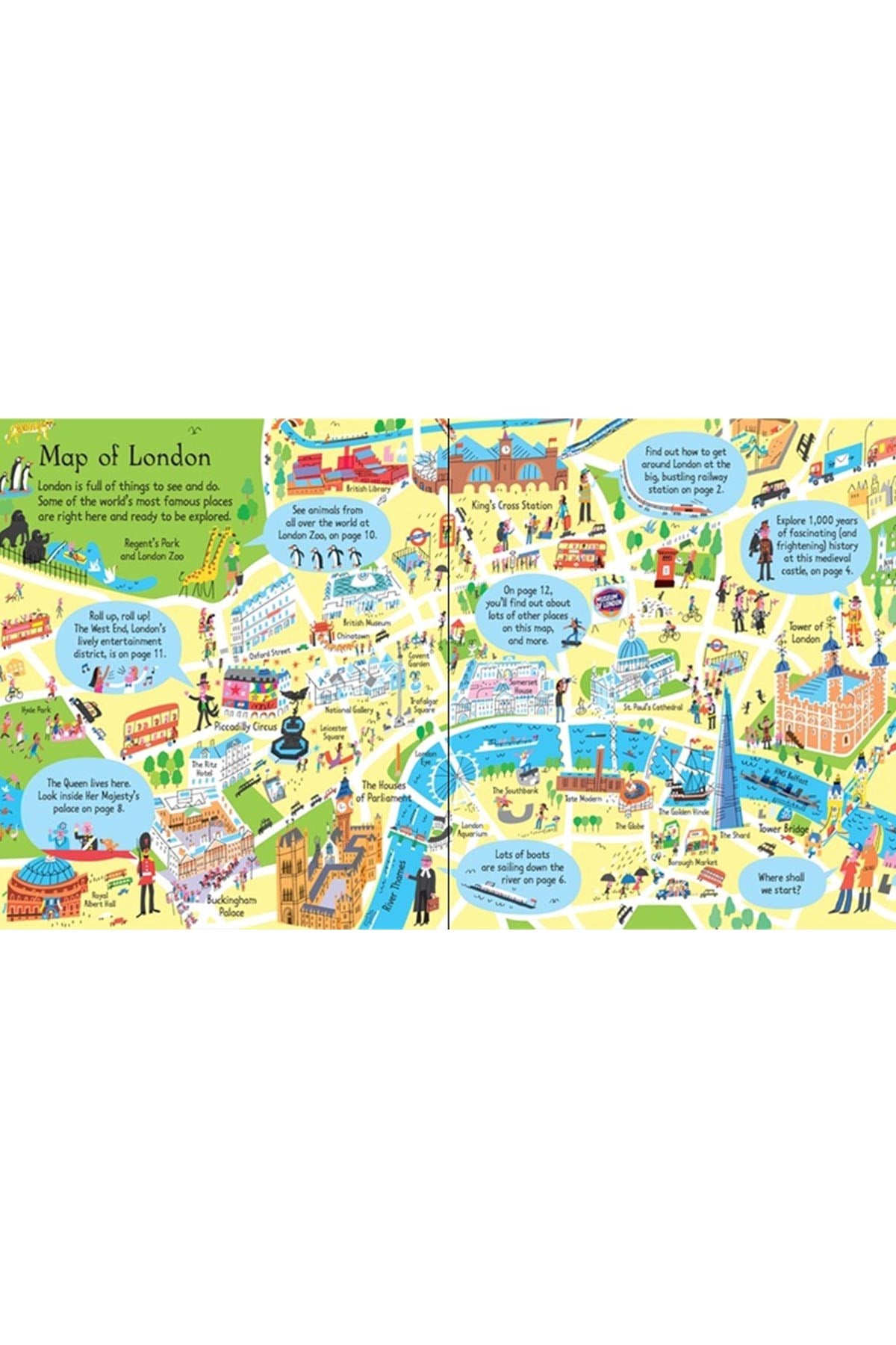 The Usborne Look Inside the London