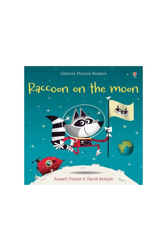 The Usborne Pho Raccoon On The Moon - Welcome Baby