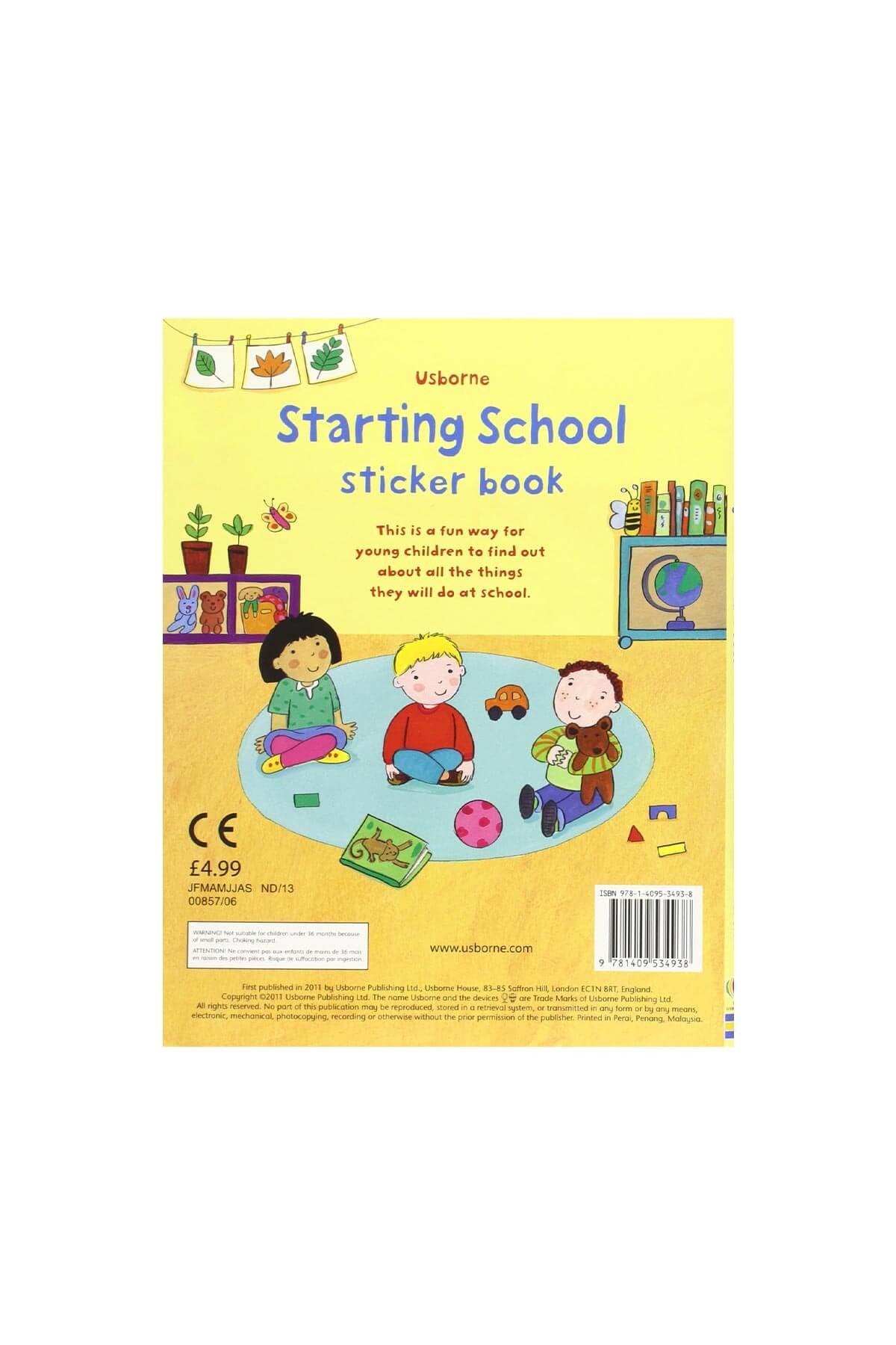 The Usborne Starting School Sticker Book