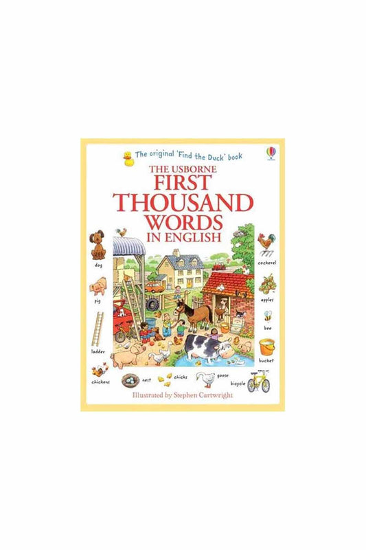 The Usborne First Thousand Words In English - Welcome Baby