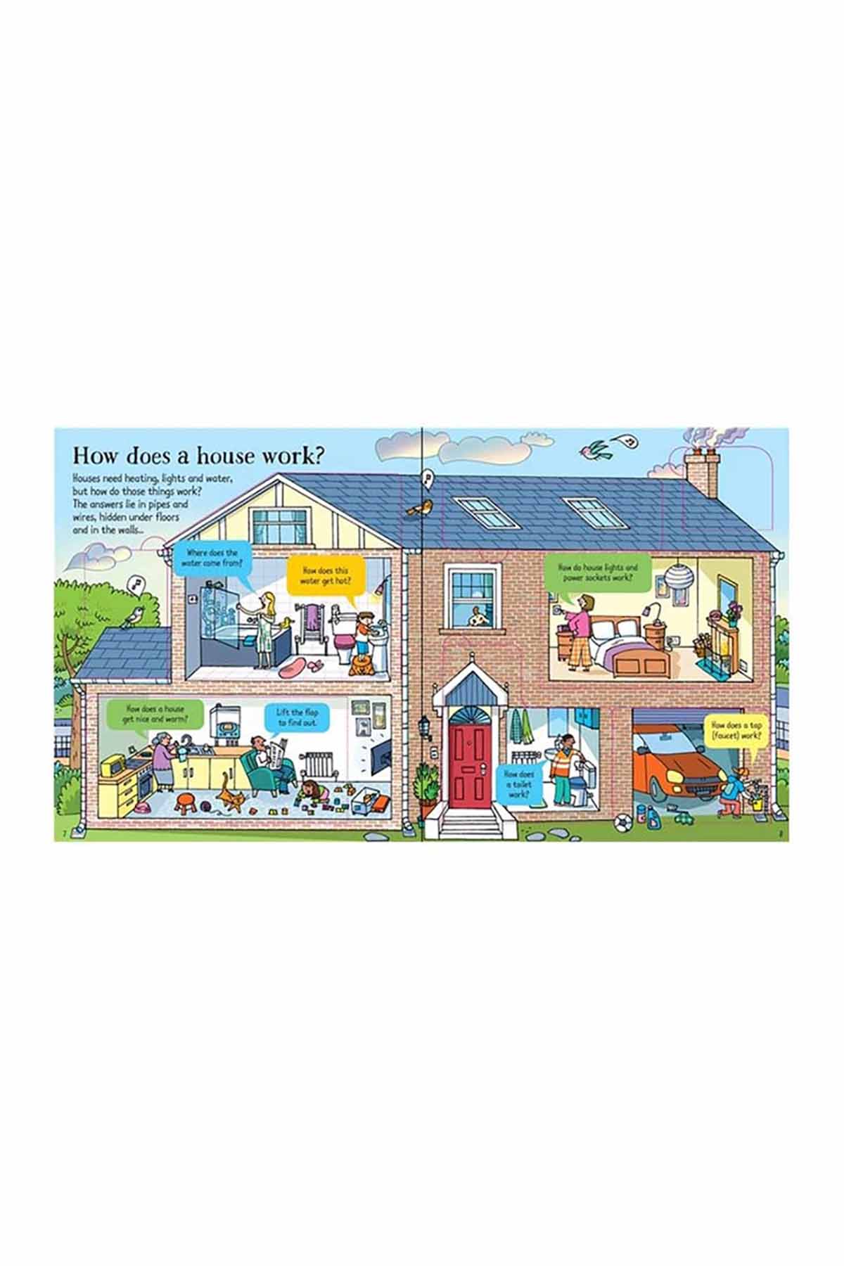 The Usborne Look Inside How Things Work - Welcome Baby