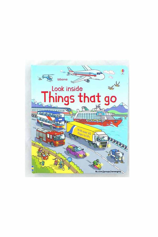 The Usborne  Look Inside Things That Go