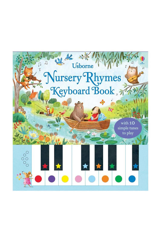 The Usborne Nursery Rhymes Keyboard Book - Welcome Baby