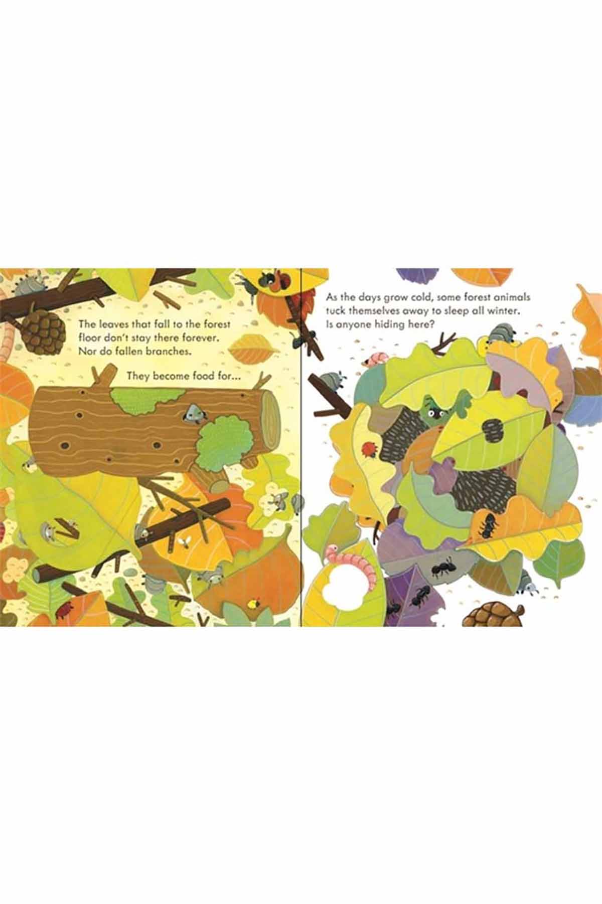 The Usborne Peep Inside A Forest - Welcome Baby