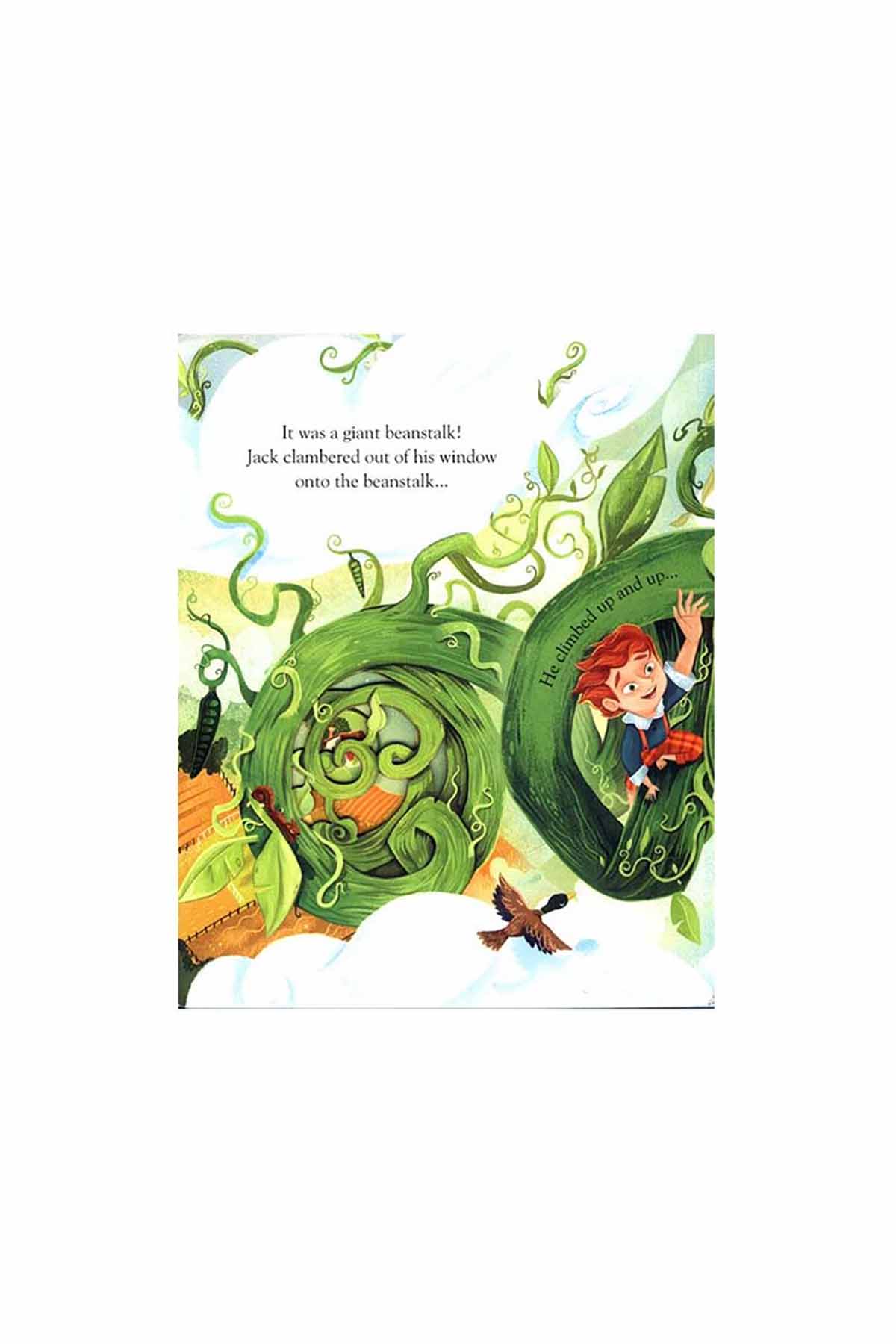 The Usborne  Peep Inside Fairytale Jack & The Beanstalk