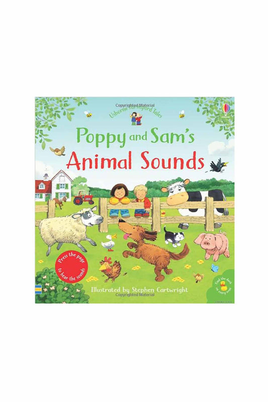 The Usborne Poppy And Sams Animal Sounds - Welcome Baby
