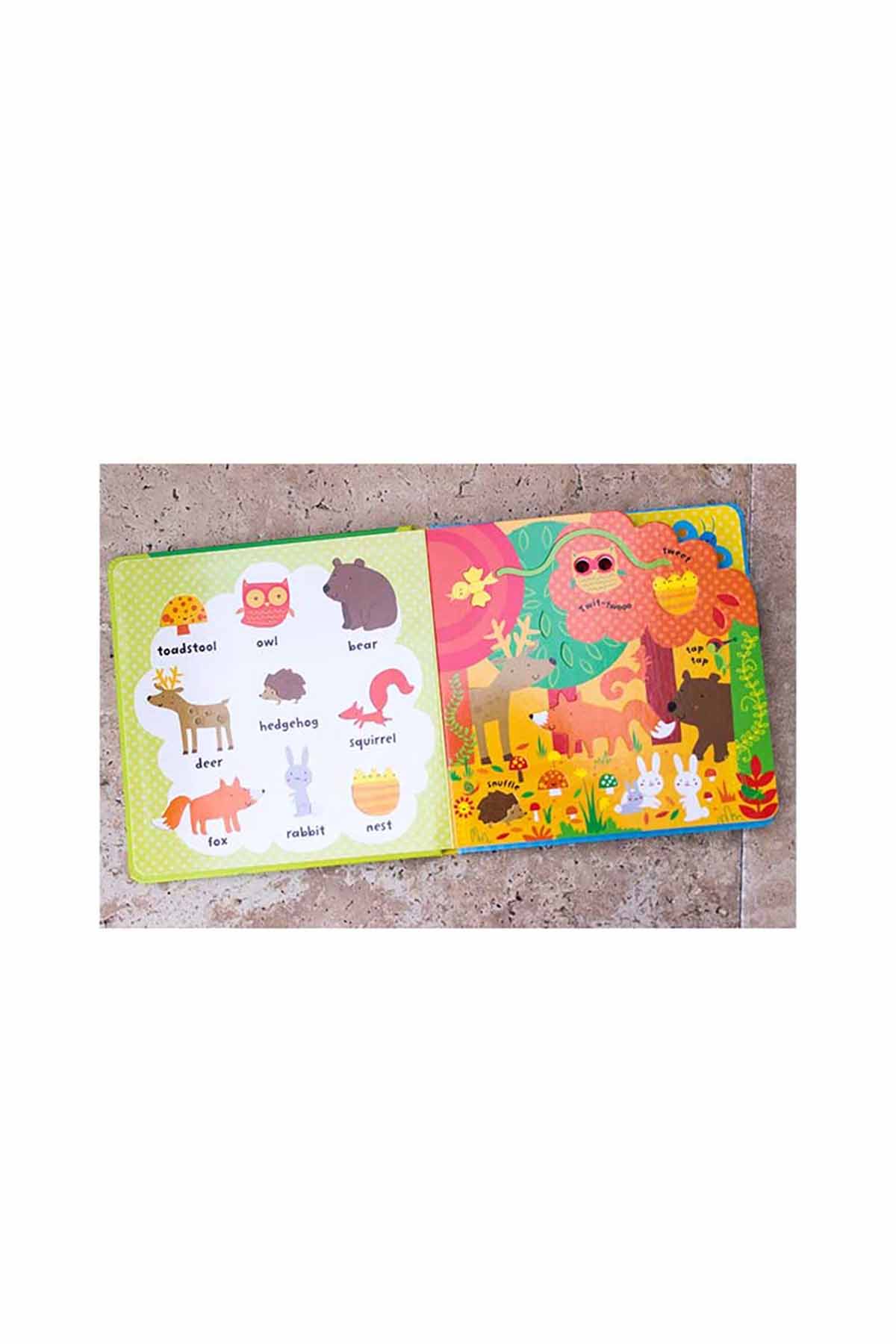 The Usborne USBN- Babys Very First Play Book Animal Words