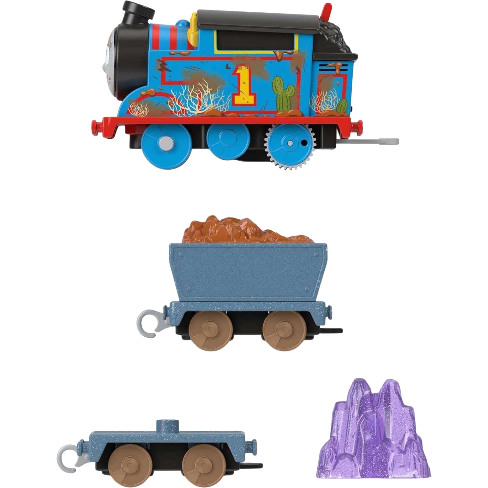 Thomas ve Arkadaşları Büyük Tekli Tren Eğlenceli Karakterler HJV43
