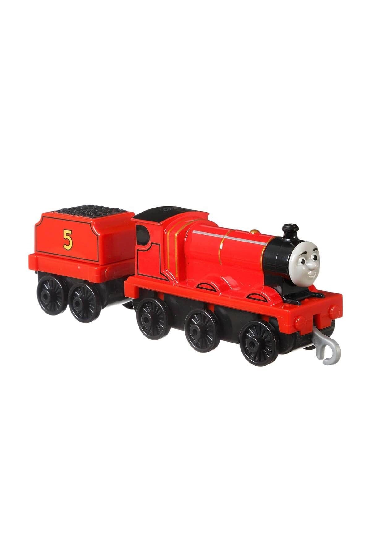 Thomas ve Arkadaşları Trackmaster Sür-Bırak Büyük Tekli Trenler, James, FXX21