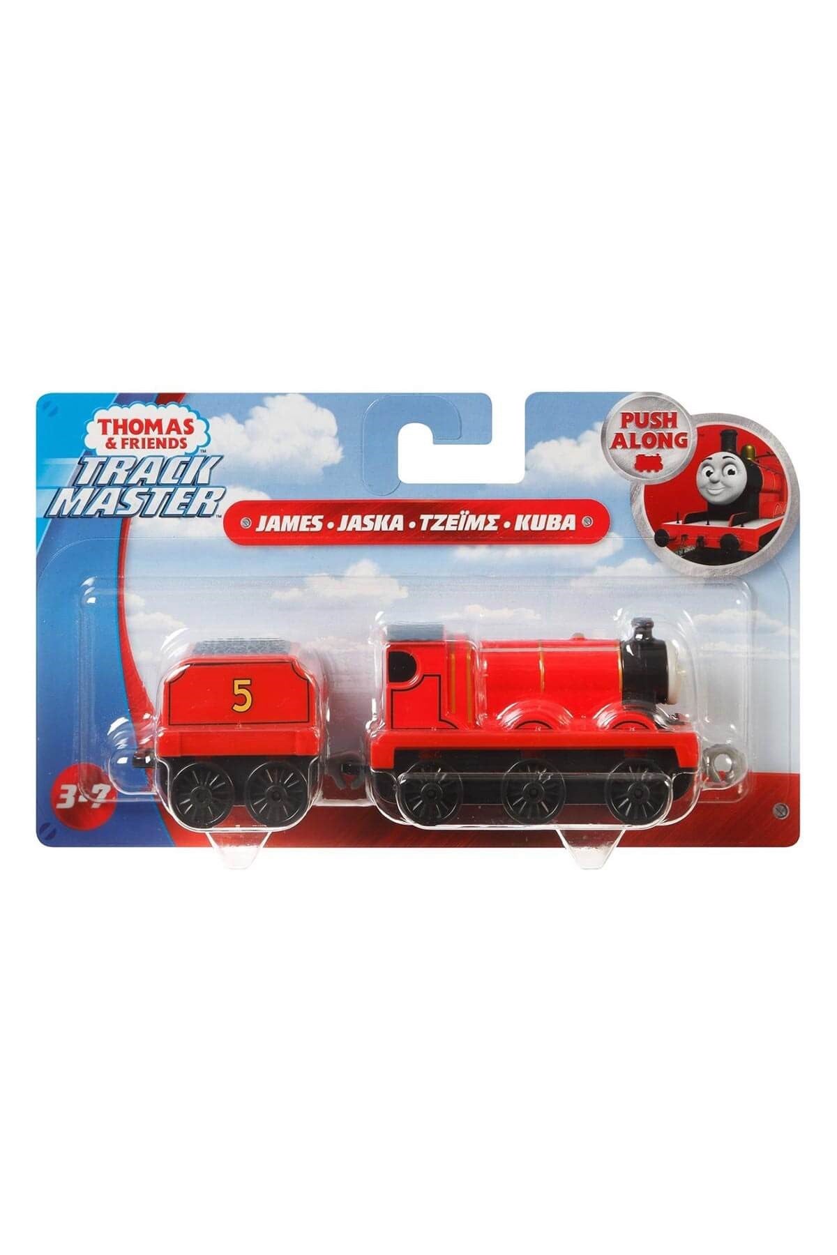 Thomas ve Arkadaşları Trackmaster Sür-Bırak Büyük Tekli Trenler, James, FXX21