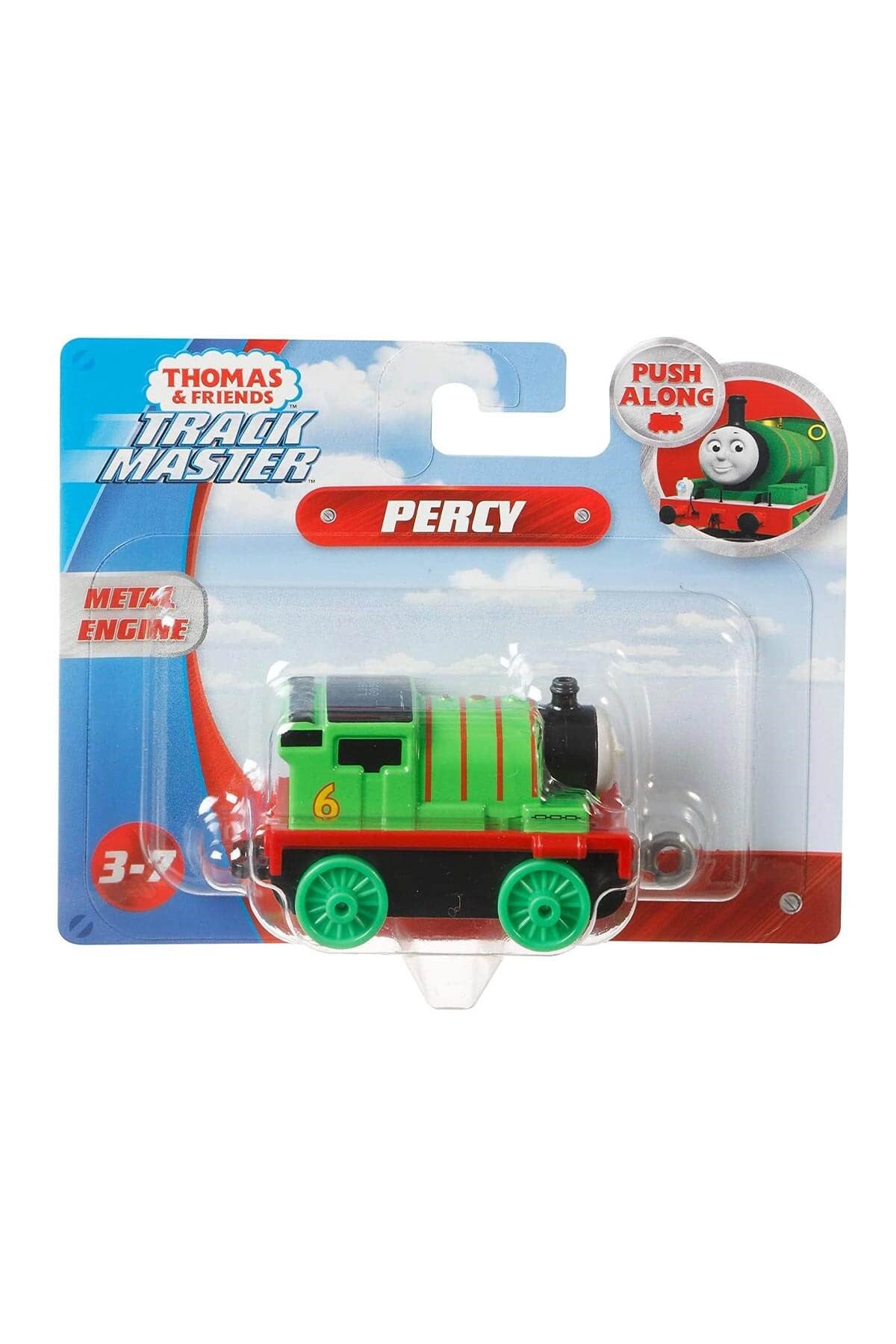 Thomas ve Arkadaşları Trackmaster Sür-Bırak Küçük Tekli Trenler, Percy, FXX03