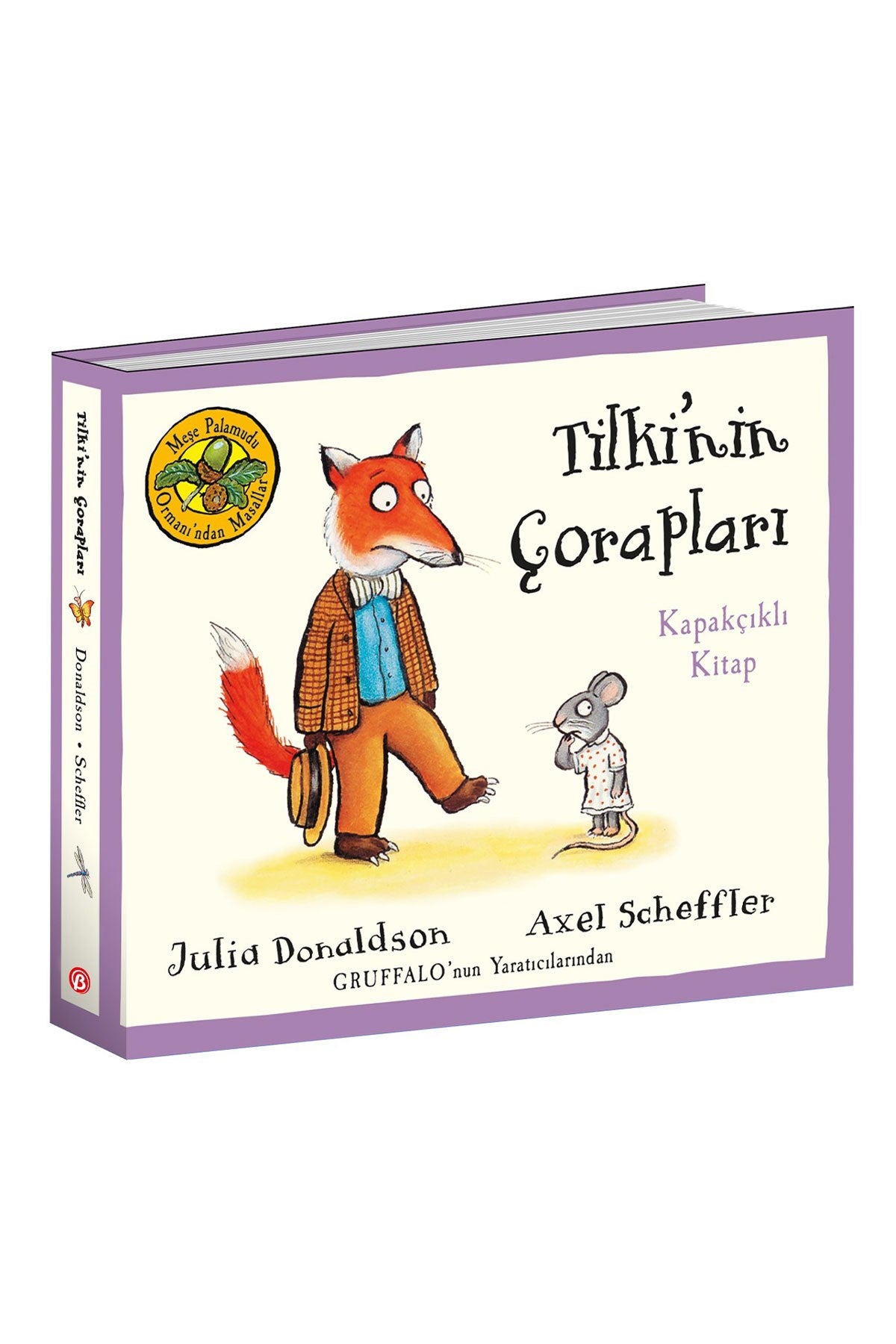 Tilkinin Çorapları-Kapakçıklı Kitap