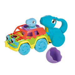 Tomy Toomies Jurassic World Dino ve Renkli Araç